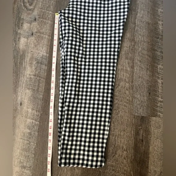 Talbots Chatham Ankle Gingham Pants- Size 12 - Picture 9 of 10
